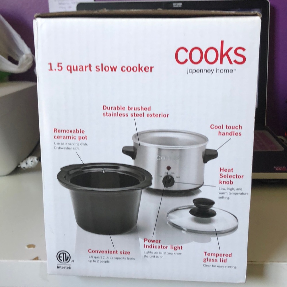 1.5qt Slow Cooker - Picture 2 of 3